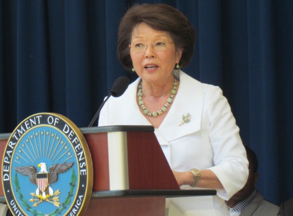 Mrs. Shinseki at Pentagon