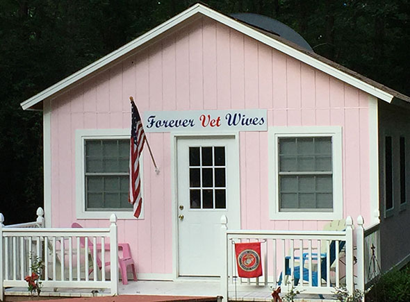 Forever Vet Wives retreat home in Fairfax Station, VA